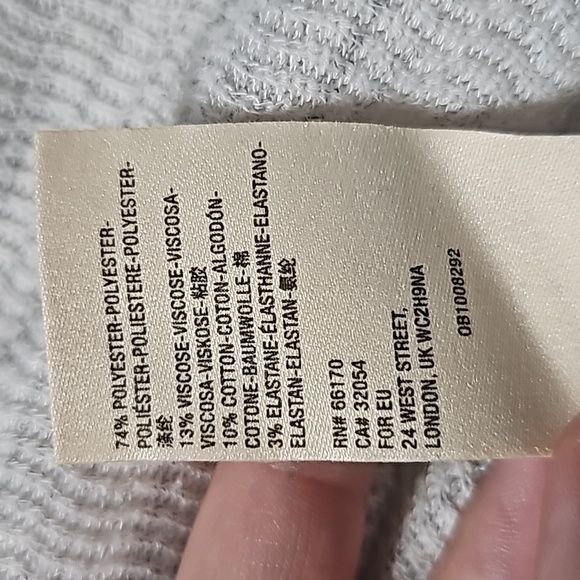 Maeve by Anthropologie | Cowl Neck Gray Gauzey Sweater - Picture 6 of 7